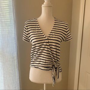 Madewell wrap top